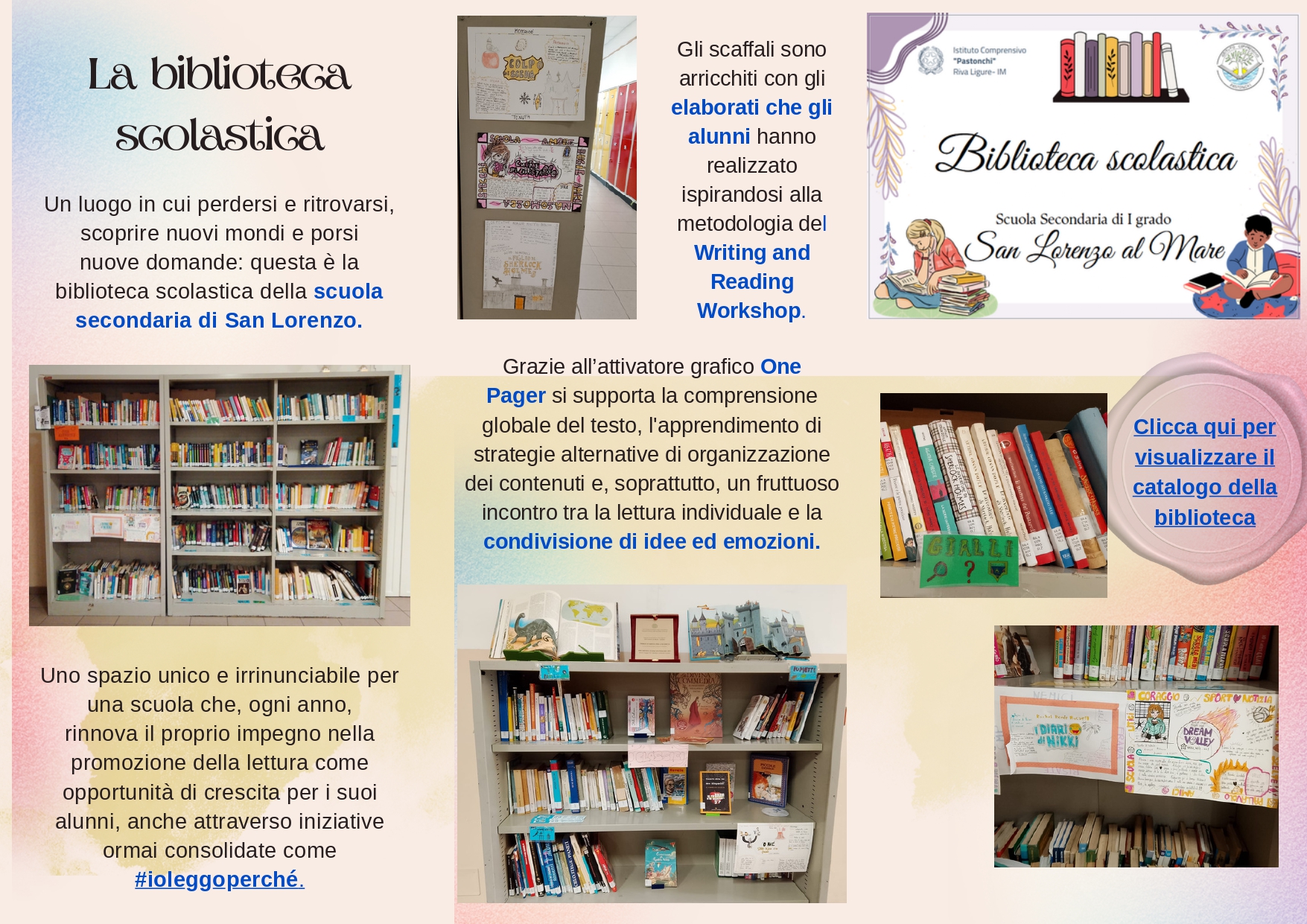 Una nuova veste per la biblioteca scolastica!